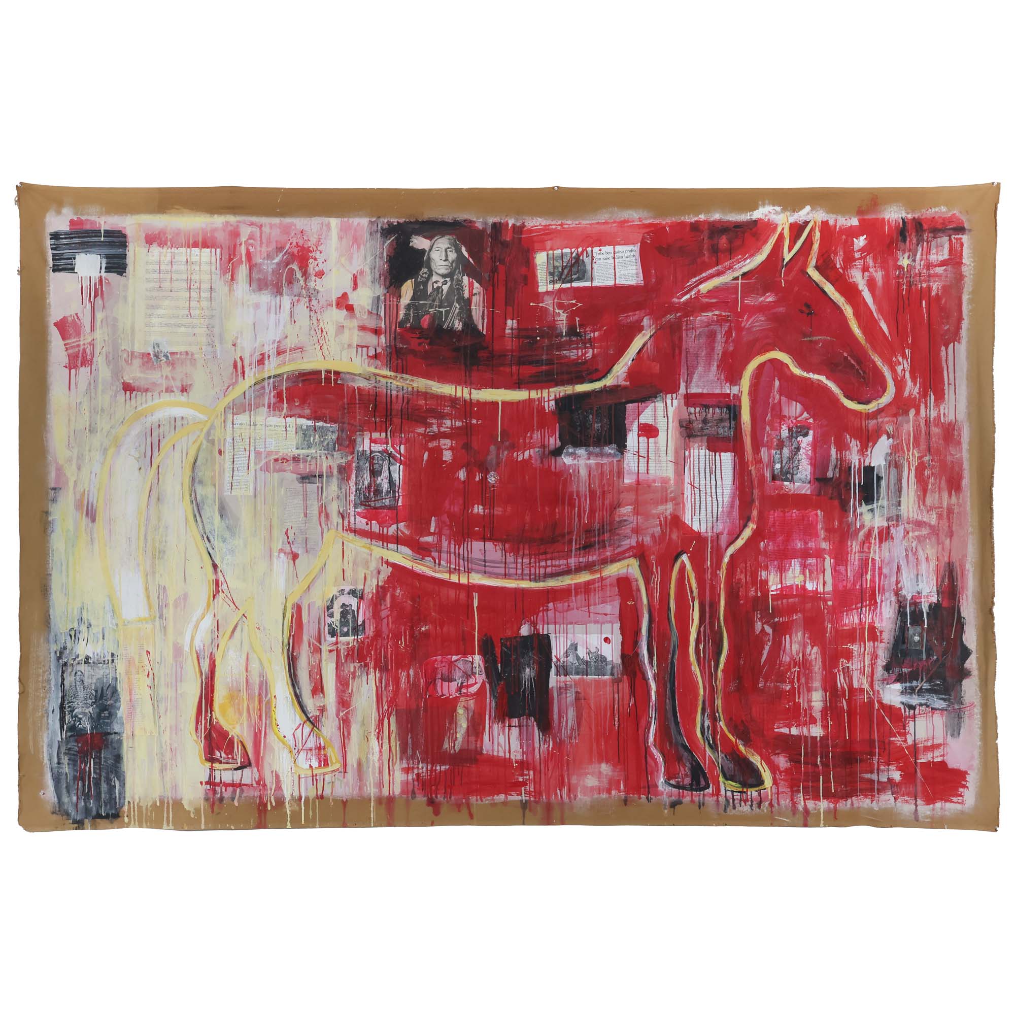 Red Horse Tapestry