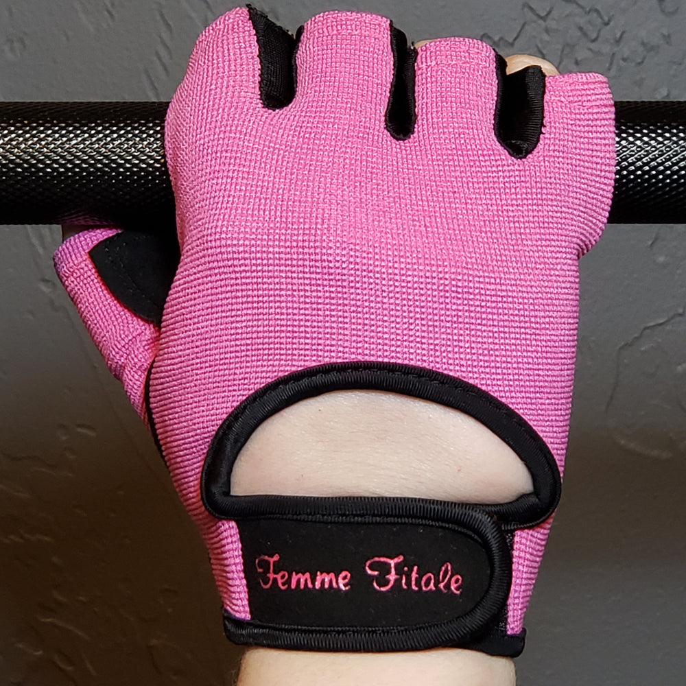 Navy Blue Femme Fitale Fitness Gloves - No Crystals