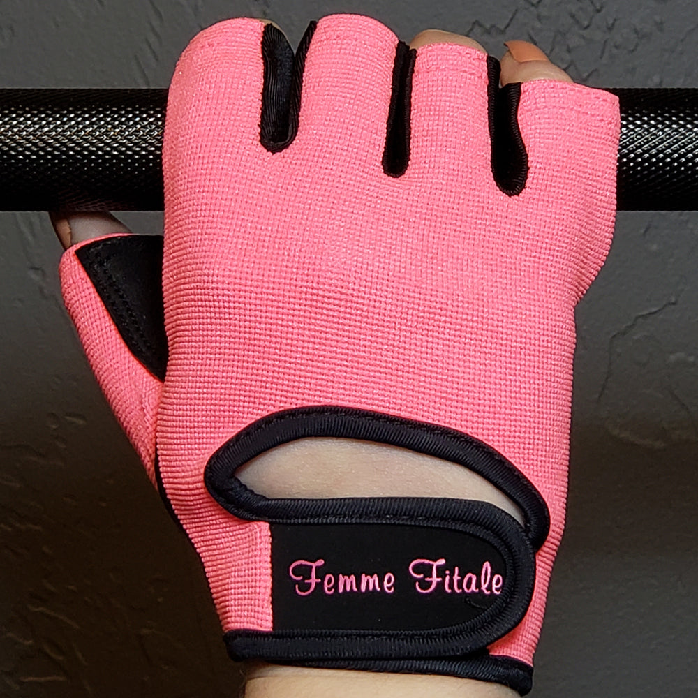 Navy Blue Femme Fitale Fitness Gloves - No Crystals