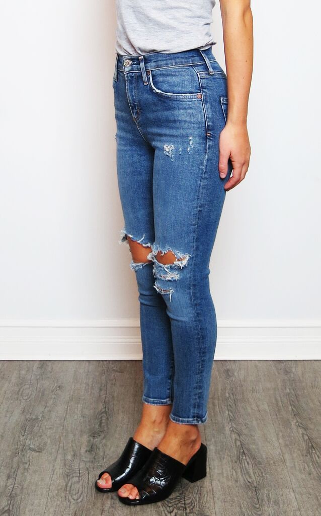 sophie high rise skinny crop