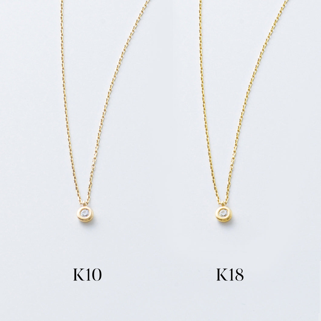 luijewelry一粒ダイヤdiamondnecklaceネックレス-