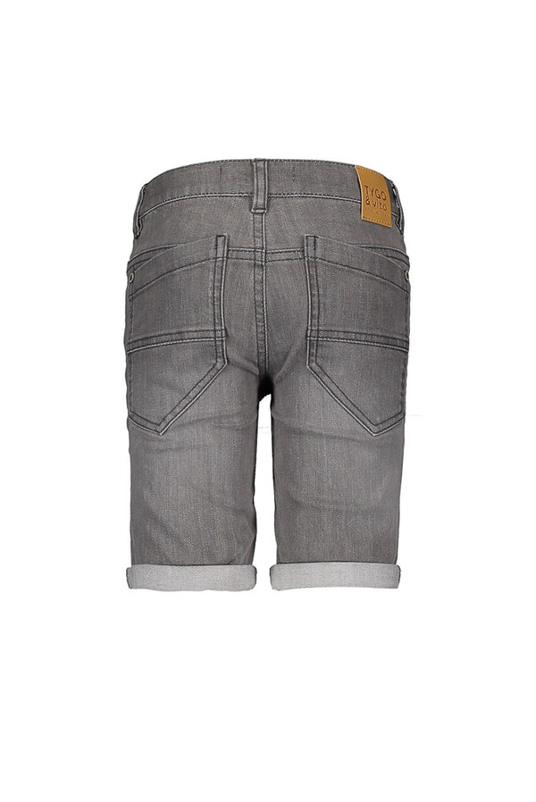TYGO&vito Boys Grey Denim Shorts | Boys Designer Shorts - Kids Secret