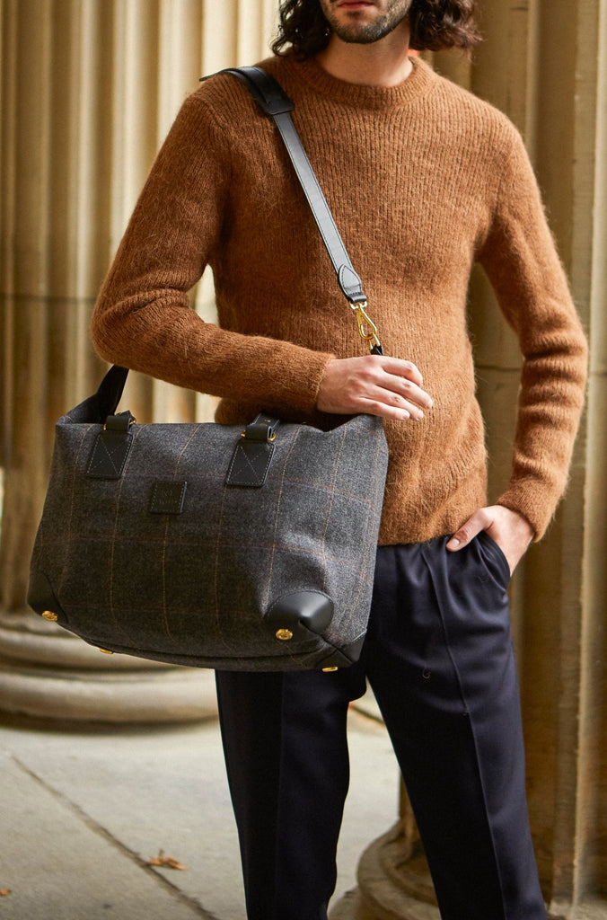 J&L Tweed: Modern authentic Scottish tweed bags and accessories