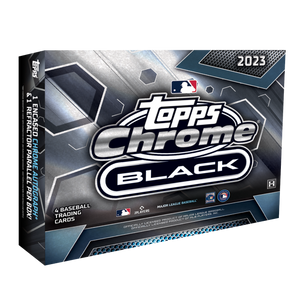 2023 Topps Chrome Black Baseball Hobby Box - SHAG Sports Cards