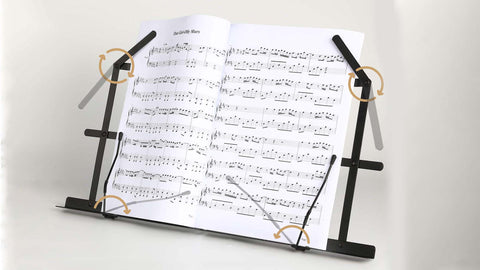 Adjustable Desktop Sheet Music Stand