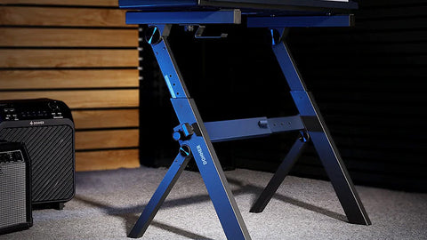 adjustable and portable folding keyboard stand