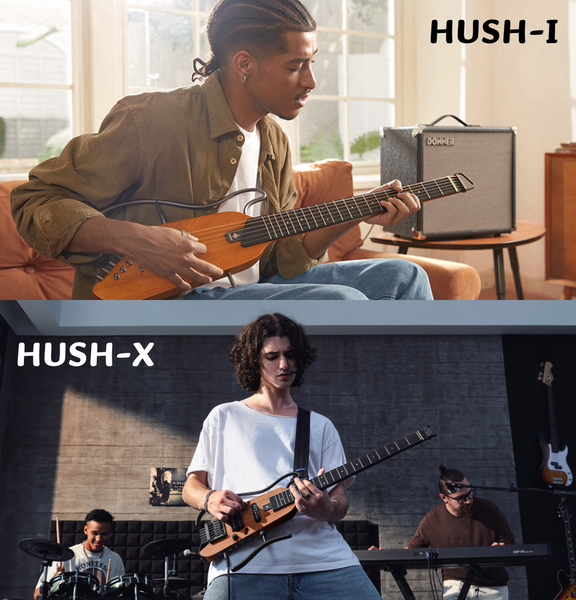 Donner Hush-I vs Hush-X