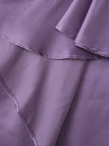 Mens Solid Color Asymmetrical Satin Tank SKUL04388 Nav Image 6