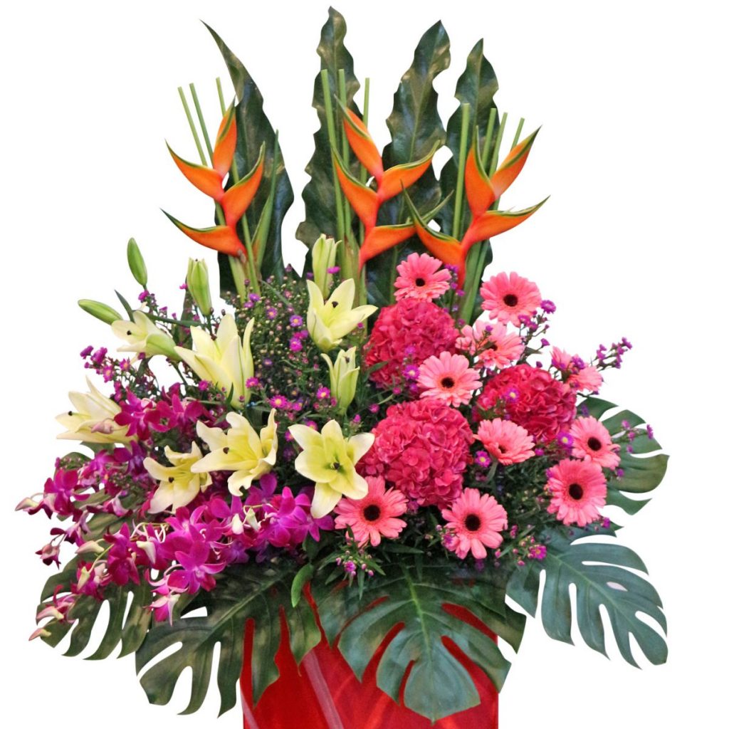 Thriving Business flower stand