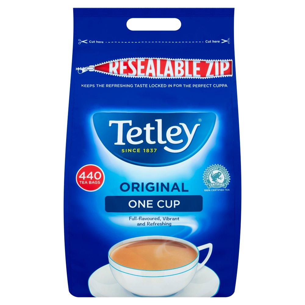 Tetley Drawstring Teabags 12 x 100's (1200 Total)