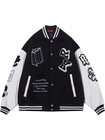 人気定番 JACKET VAULTROOM×KARUBINACHO VARSITY VARSITY JACKET ...