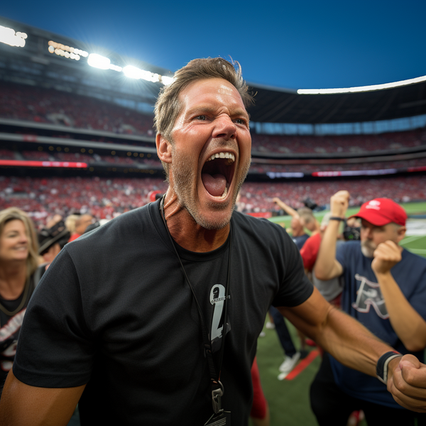 tom brady celebrating win