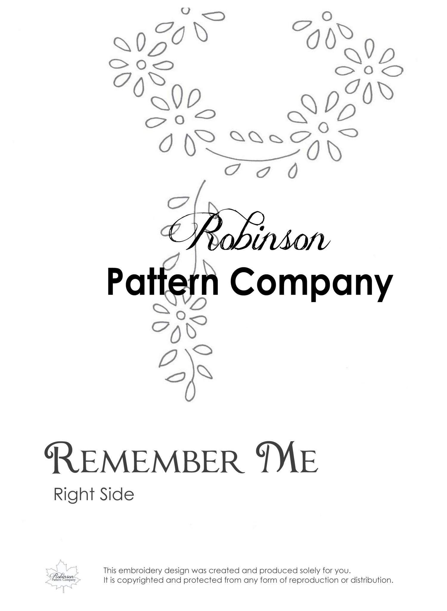 Remember Me Poems Embroidery Pattern Fiber Arts Embroidery