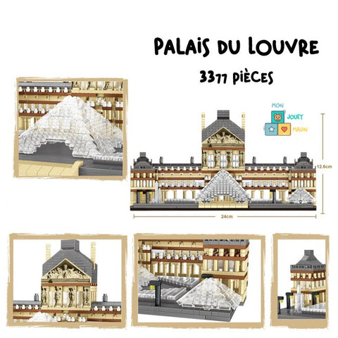 LEGO palais du Louvre