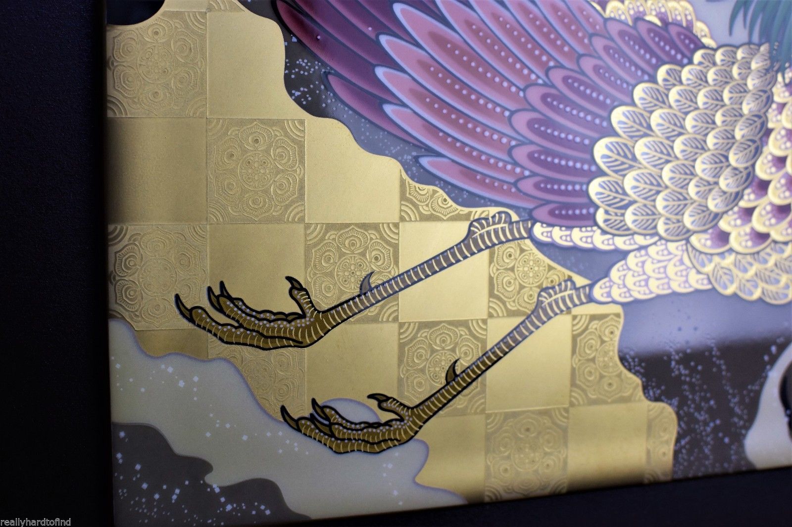 ノリタケ　陶器製　大型壁掛け飾り板-　鳳(限定版)