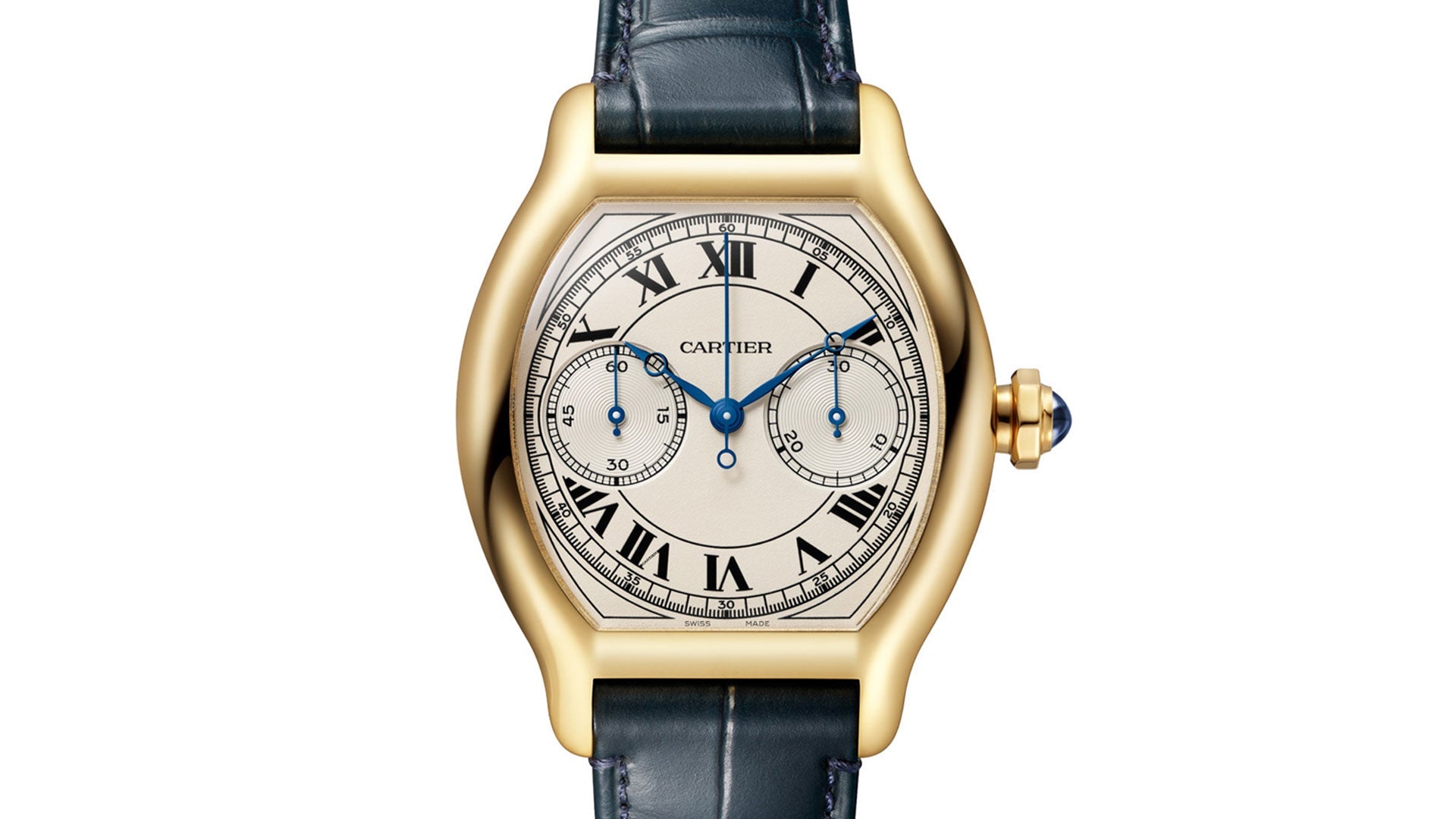 Monopoussoir Chronograph 18K Yellow Gold Model from the 2024 Privé Collection