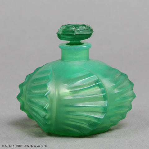 ルネラリック 香水瓶　Camilleグリーン