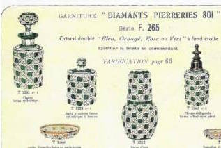 baccarat（バカラグラス）Diamant　Pierreries （ディアマント）ダイヤモンドピエールのカタログ