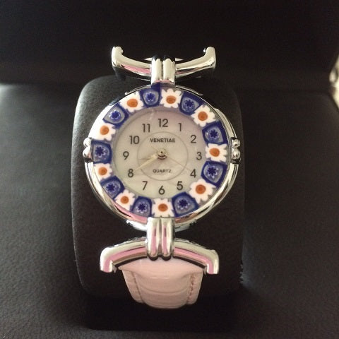 ベネチアンガラス　ムラーノ　腕時計