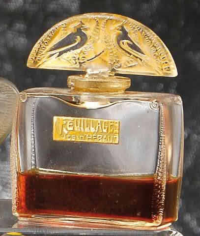 ルネラリック　香水瓶　Les Feuillages
