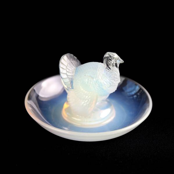 Rene Lalique ルネ・ラリック 灰皿 Dindon　小鳥