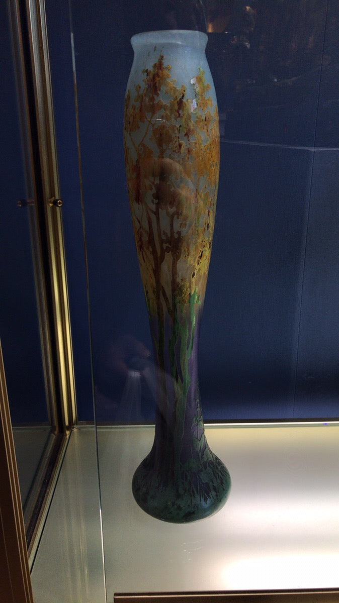 ドーム兄弟　風景図花瓶