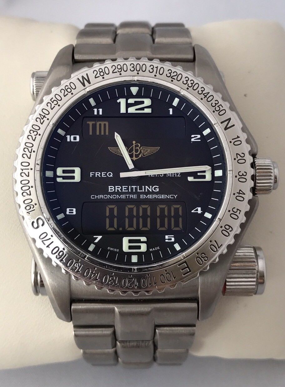 Breitling Emergency Chronograph Watch