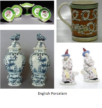 ヨーロッパ　イギリスの陶器　歴史