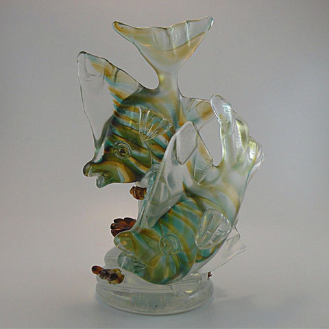 アルフレッドバルビーニが作ったと言われる魚のアートガラス