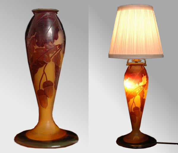 エミールガレ ランプ（照明） – アンティークテーブルウェア