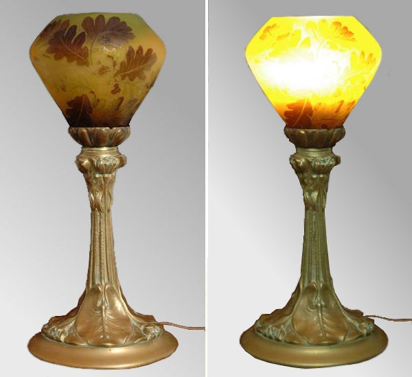 エミールガレ ランプ照明 – アンティークテーブルウェア