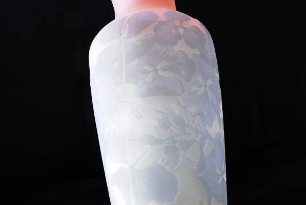 エミールガレ　グラビュール技法を使った紫陽花の花瓶