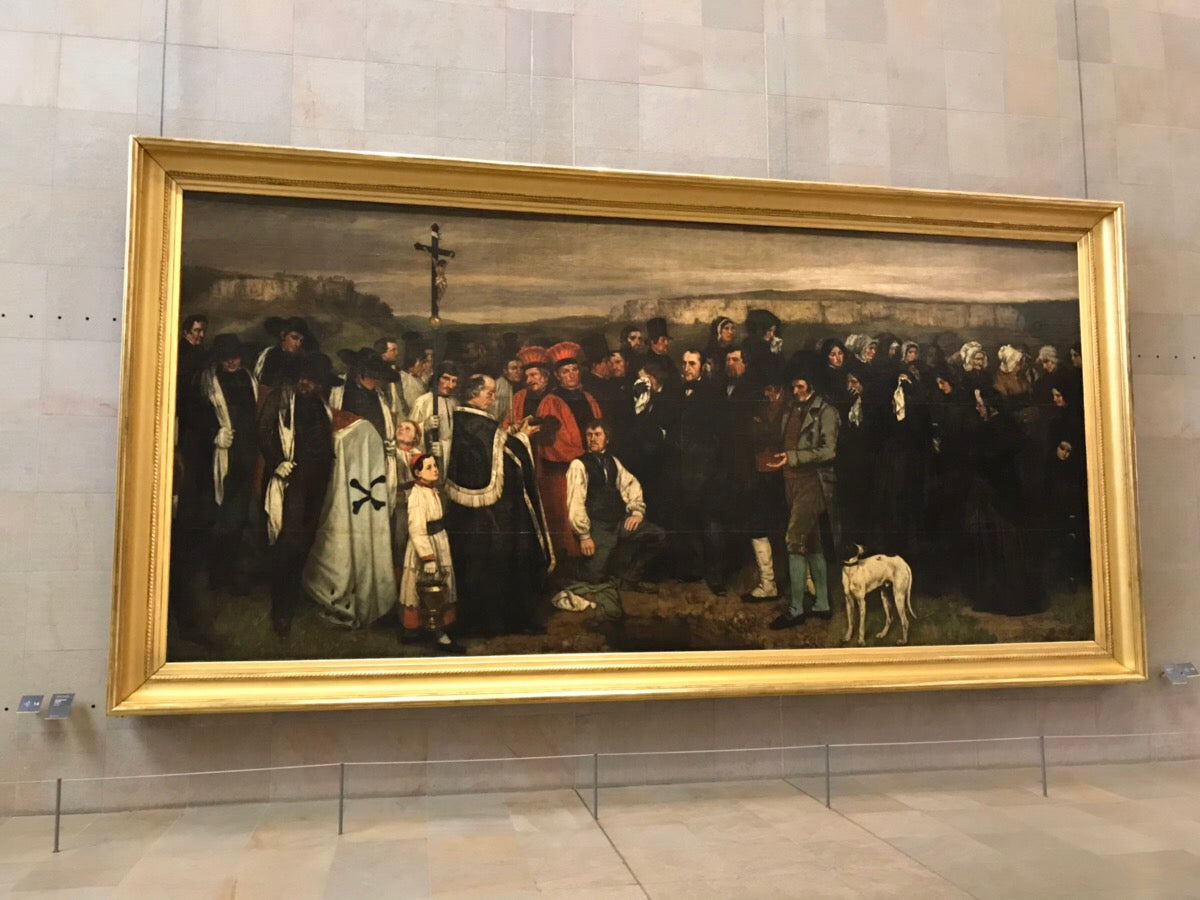 オルセー美術館に飾られてる大きな絵画