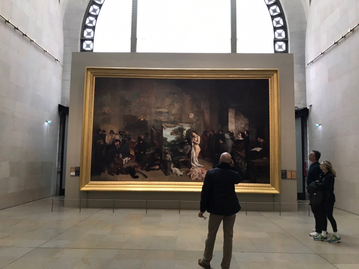 オルセー美術館に飾られてる大きな絵画