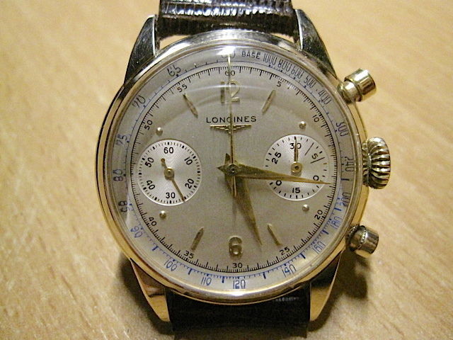 ロンジンの(Longines)クロノグラフ腕時計 cal.30CH