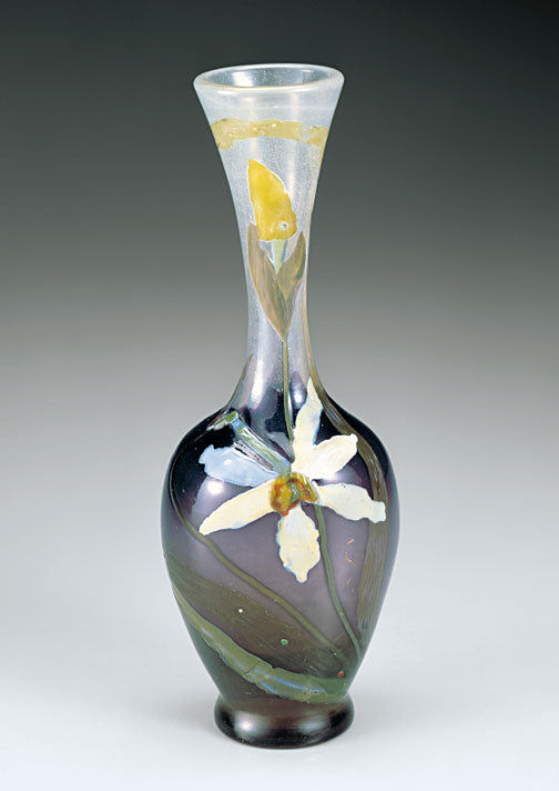エミールガレ　水仙文花瓶