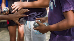 petanque en famille