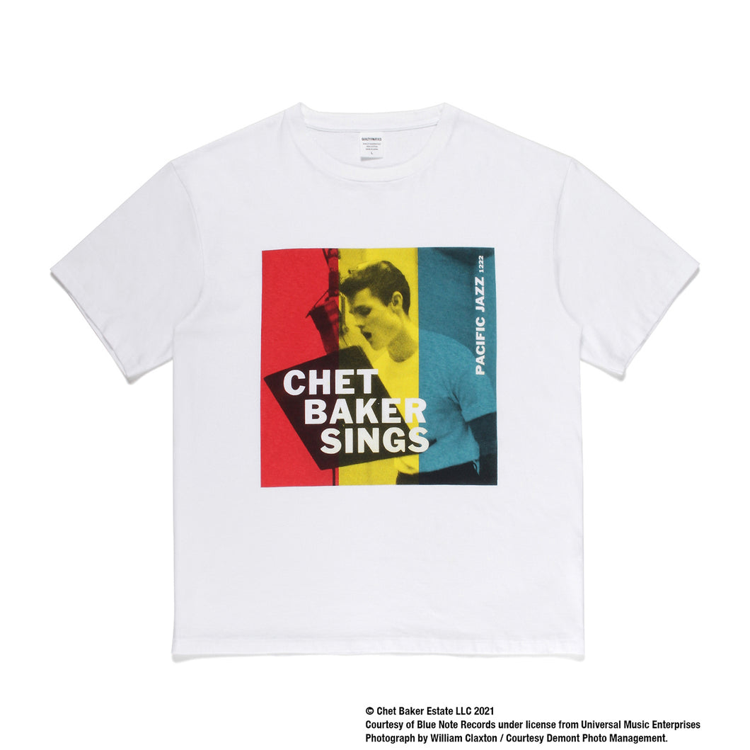 キムタク着用ブランド】WACKO MARIA Chet Baker Tシャツ-