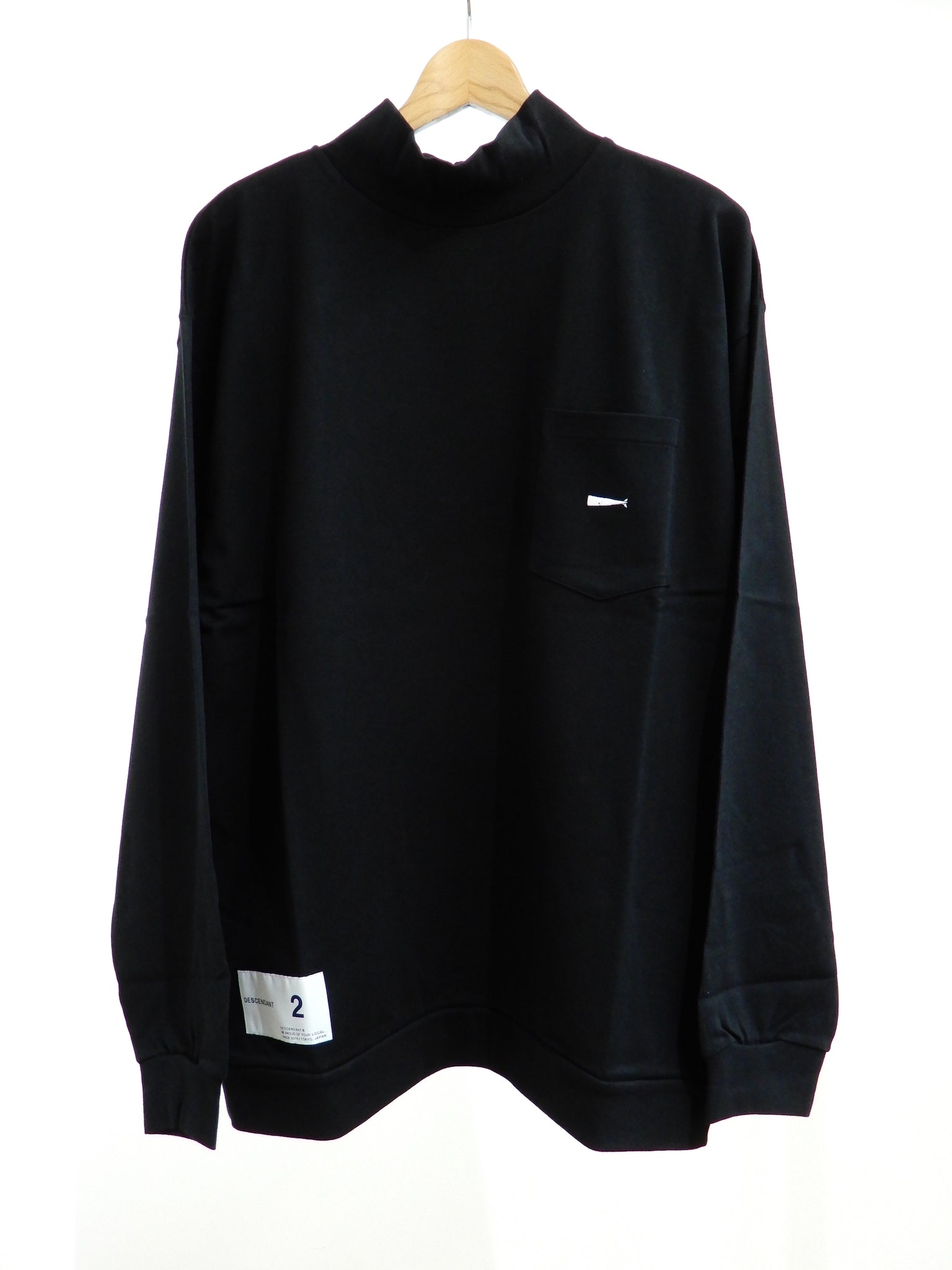 最新人気 descendant 19aw turtoise mock neck グレー 1 | www