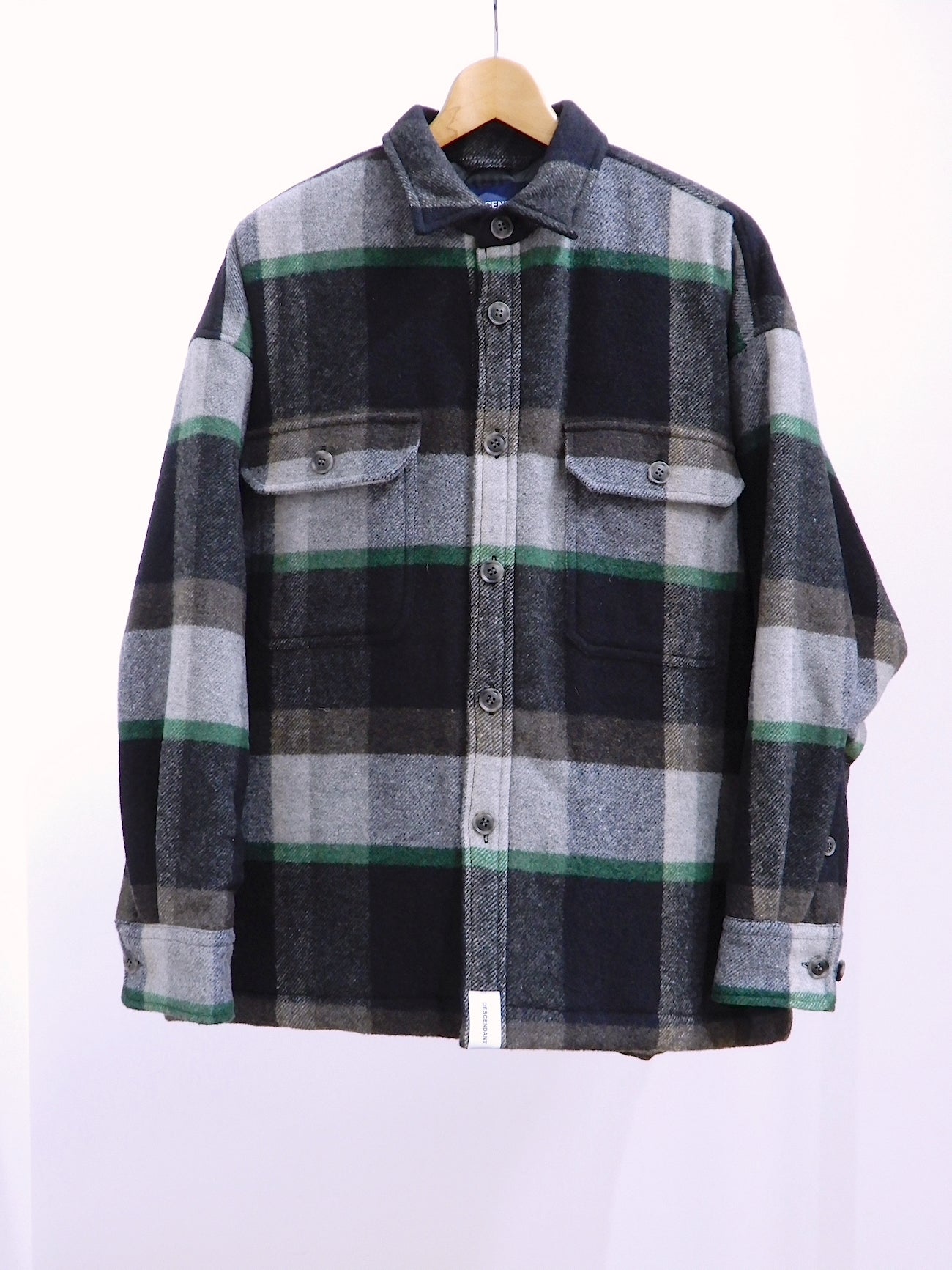 期間限定キャンペーン CLAIRTON 21AW DESCENDANT PLAID 1番 JACKET