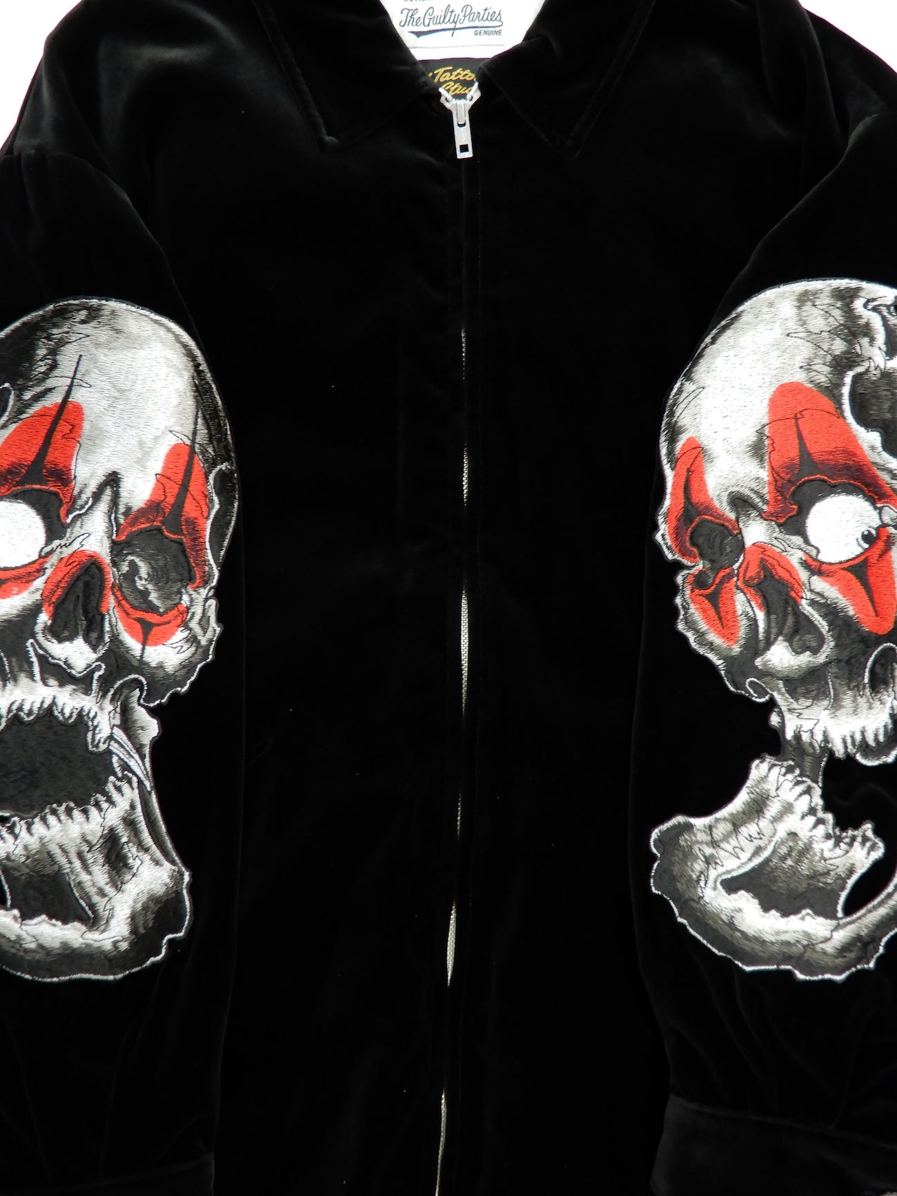 THREEFACE THREE SKULLS VIETNAM JAKET www.gwcl.com.gh