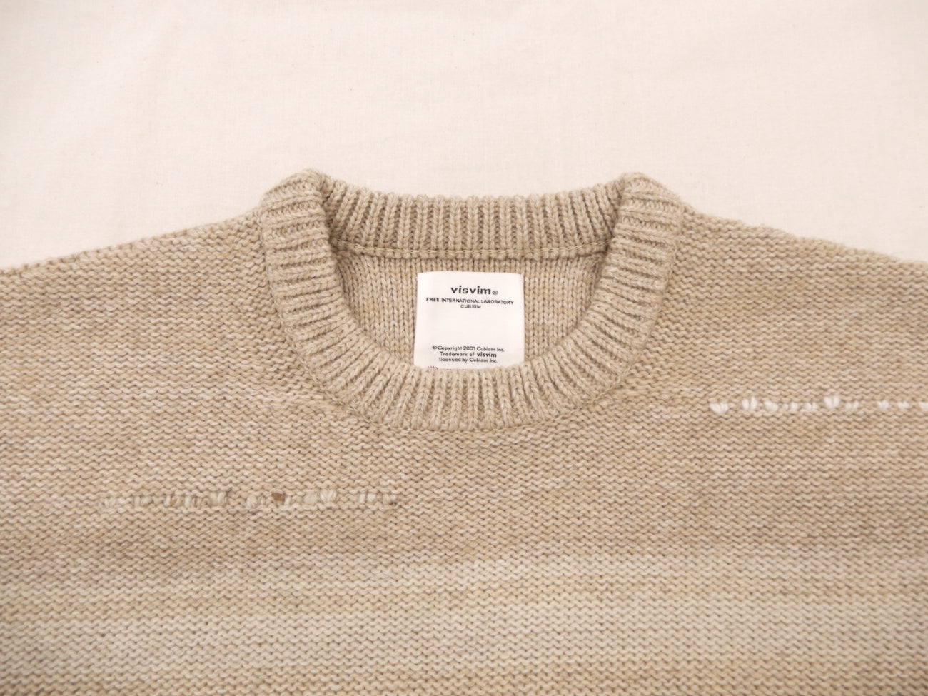 2022年春夏 VISVIM1 AMPLUS KNIT L/S GRADIENT - 通販 - www