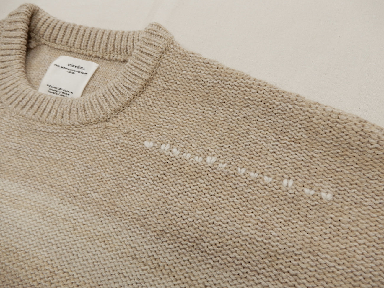 VISVIM1 AMPLUS KNIT L/S GRADIENT | parasitological-institute.ge