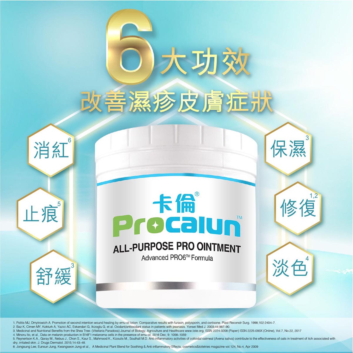 CARUN卡倫星級全效萬用膏 (升級版PRO6配方)