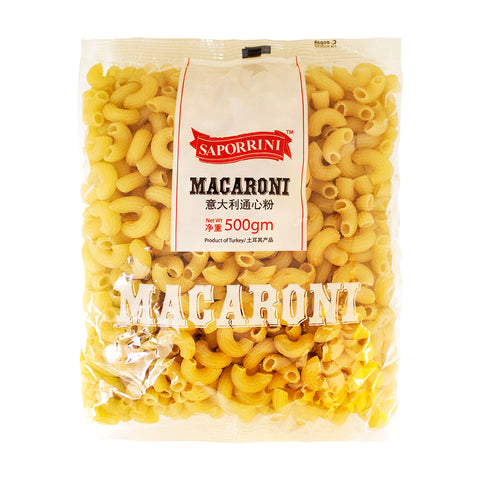 Saporrini Macaroni Pasta, 500g