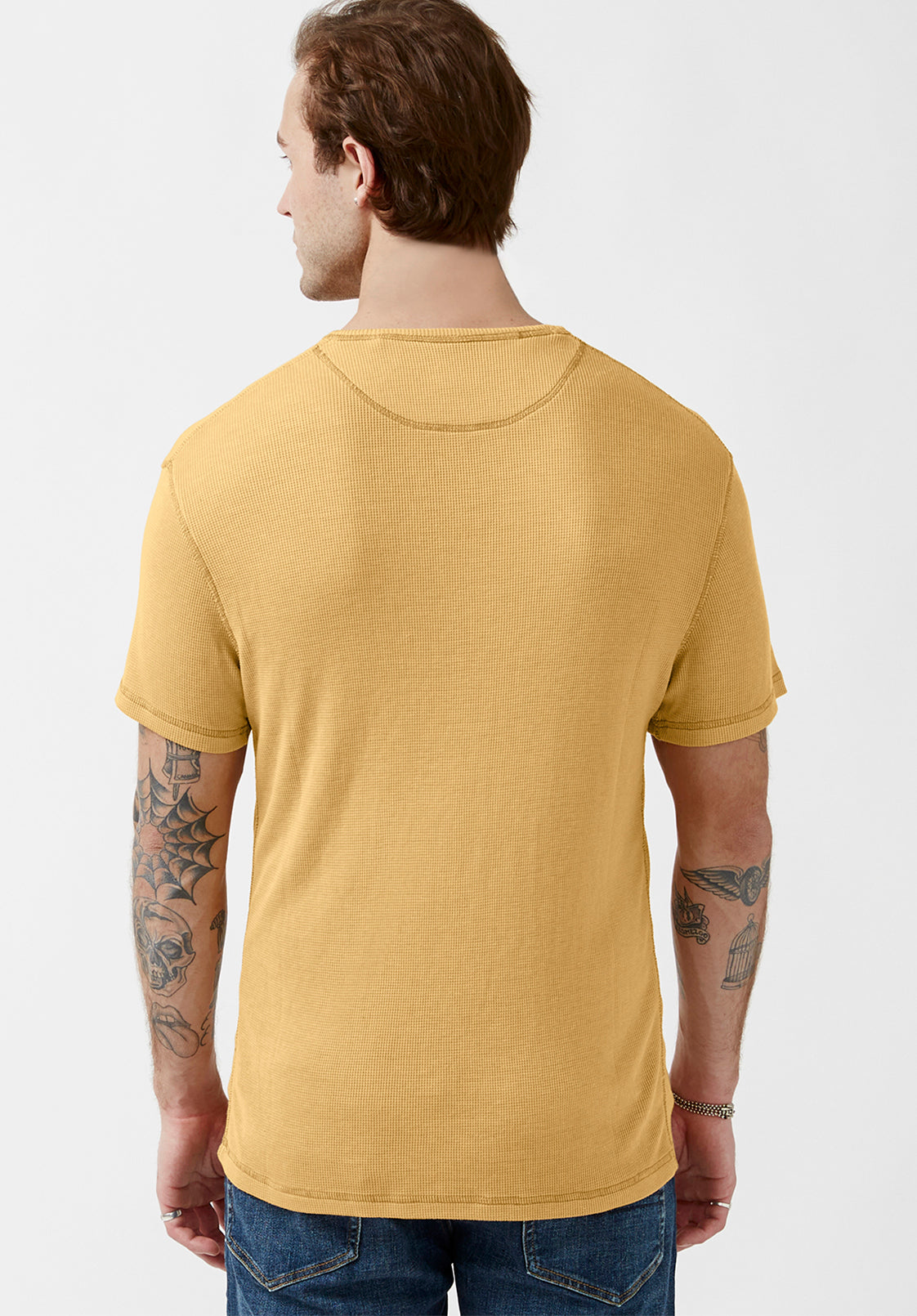 Kabut Tan Short-Sleeve Men’s Top - BM23994