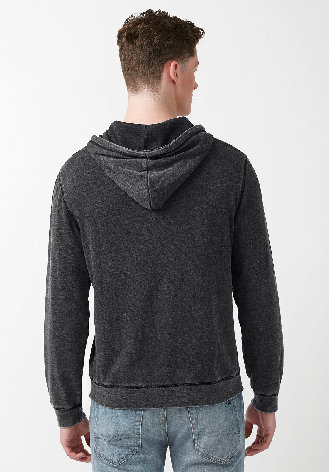 Farman Men’s Hoodie Sweatshirt in Black - BM24171