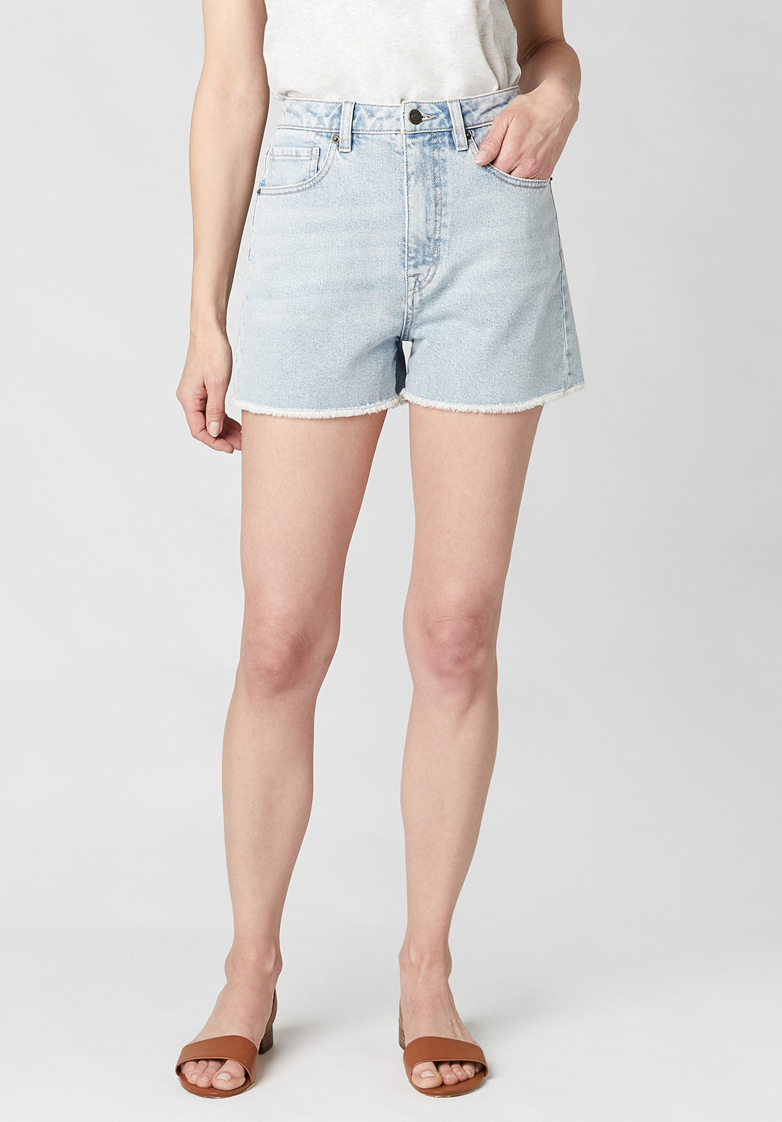 Super High Rise Joanna Washed Out Shorts - BL15797