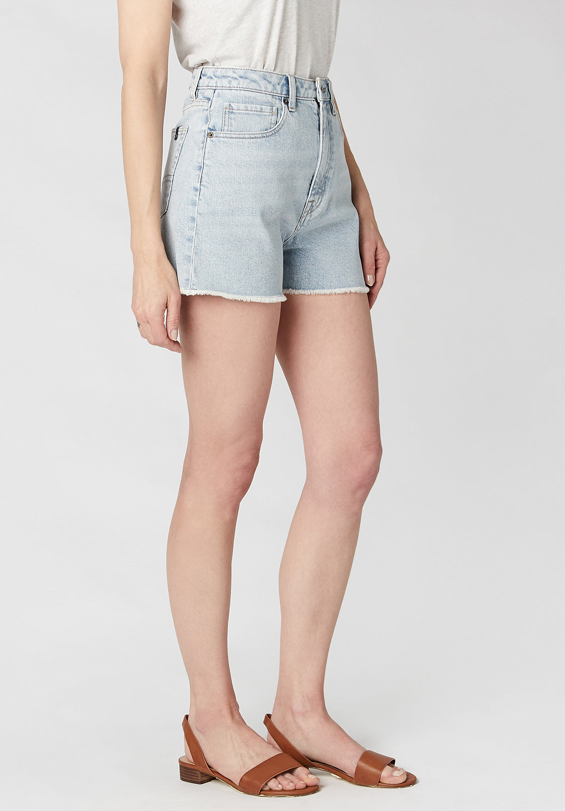 Super High Rise Joanna Washed Out Shorts - BL15797