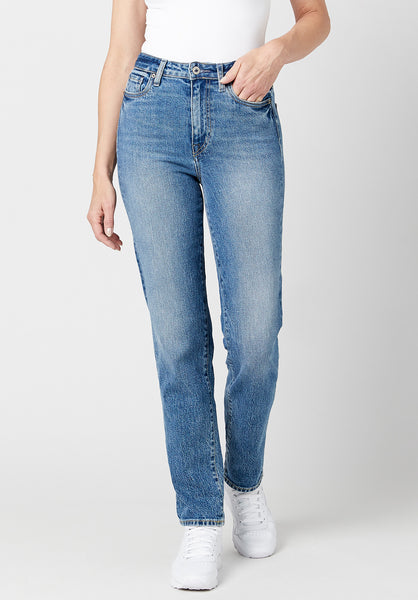 Buy Valentina High Rise Straight Leg Pull-On Jeans for CAD 37.00